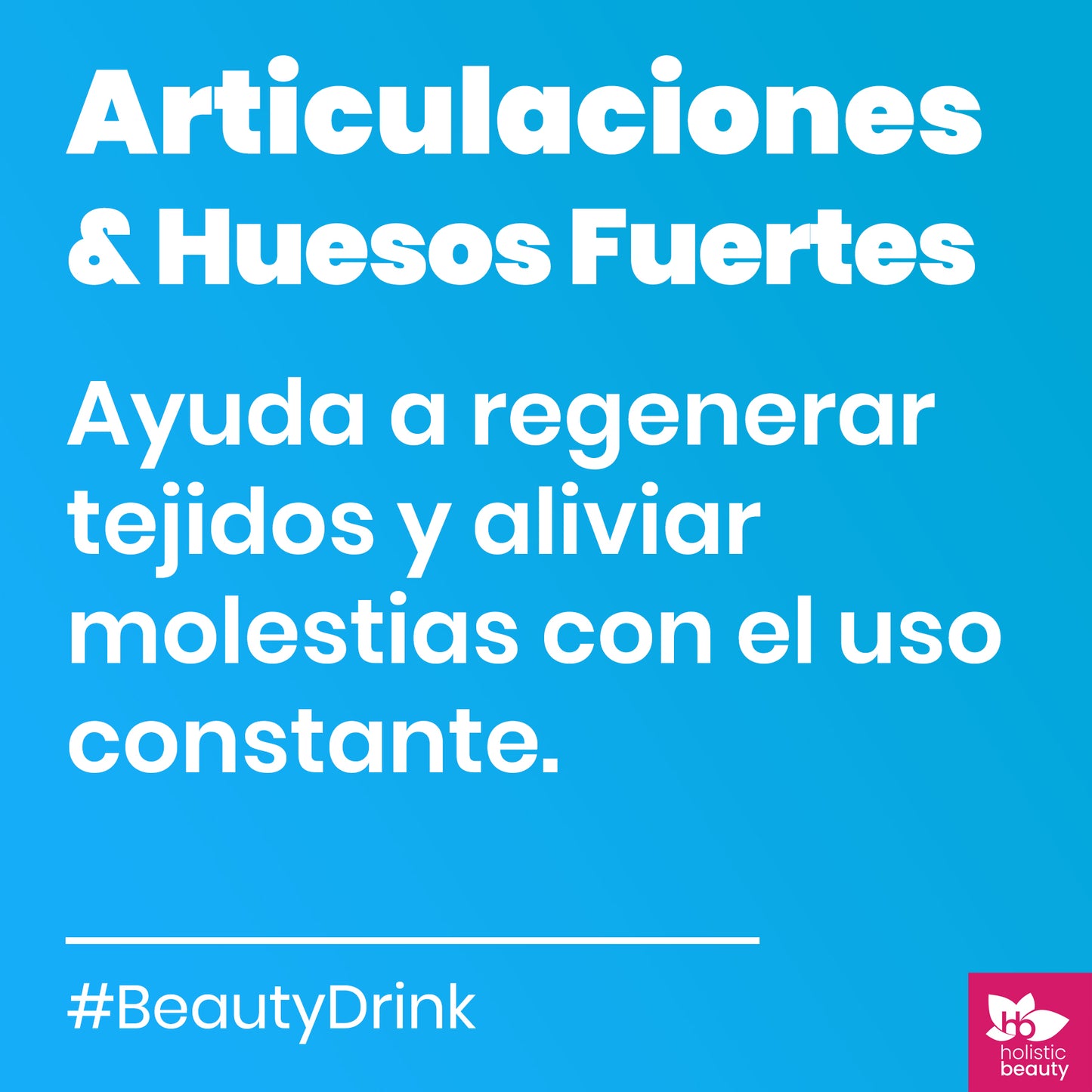 Colágeno Para Articulaciones y Huesos Fuertes | Beauty Drinks | Holistic Beauty®