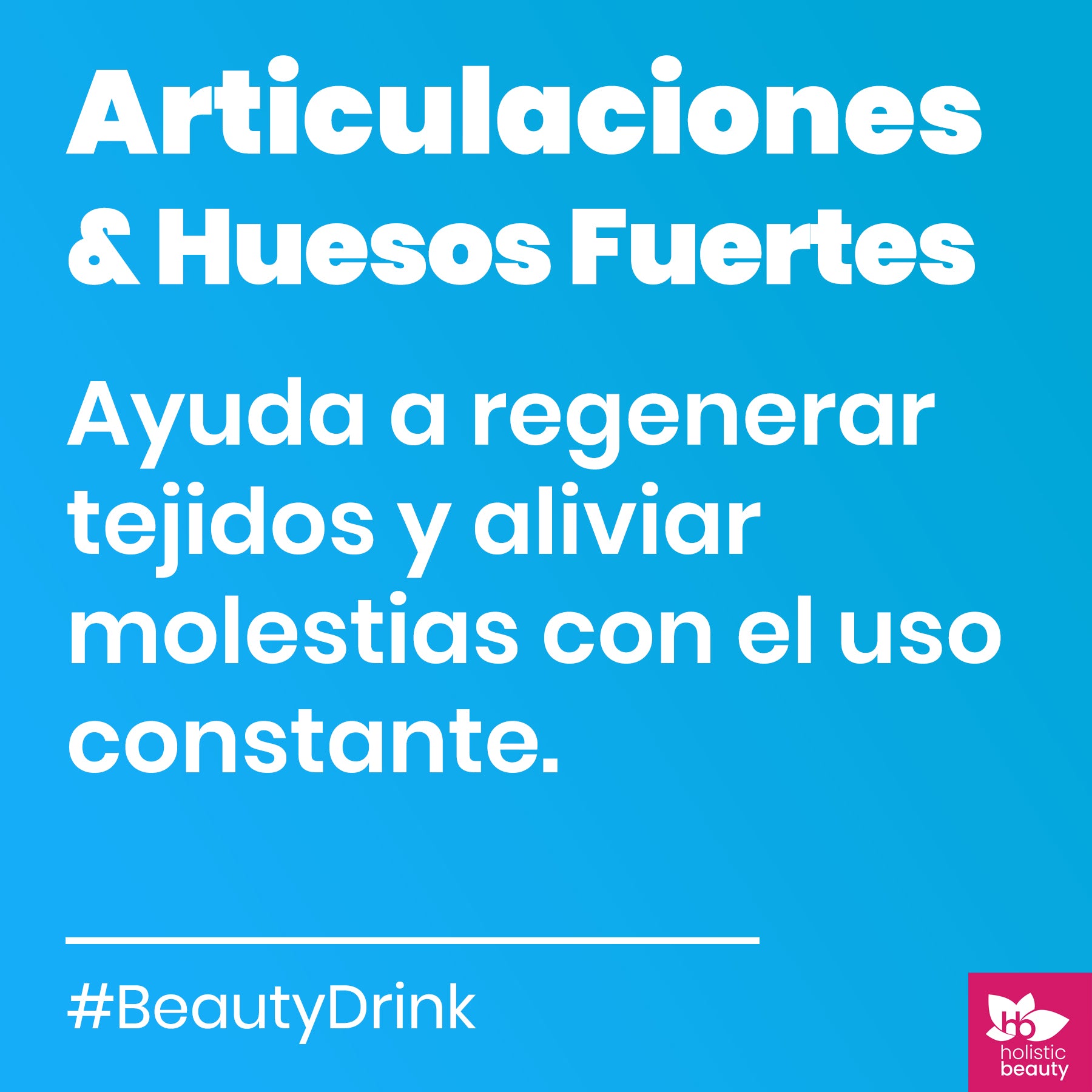 Colágeno Para Articulaciones y Huesos Fuertes | Beauty Drinks | Holistic Beauty®