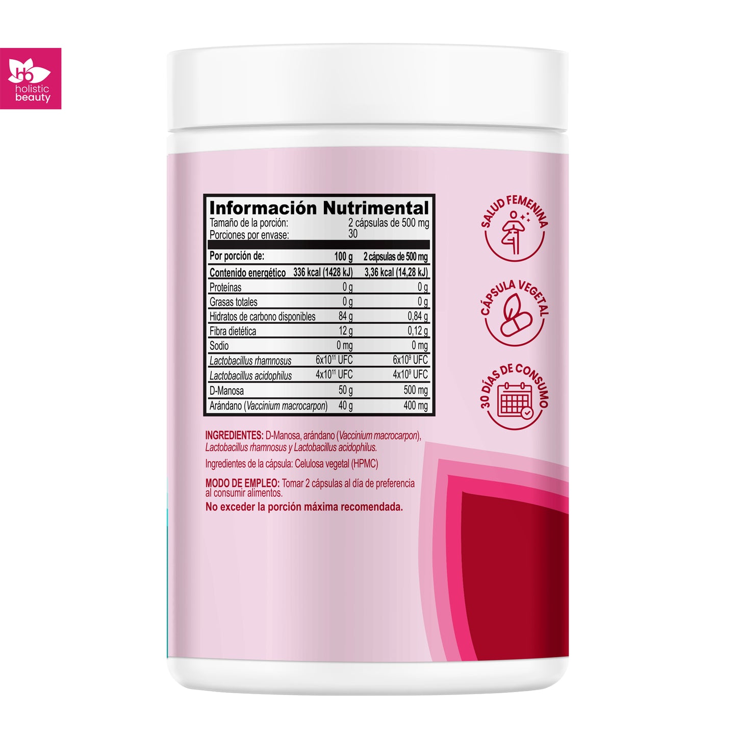 uro.biotic | Salud Urinaria y Equilibrio Íntimo | 60 cápsulas