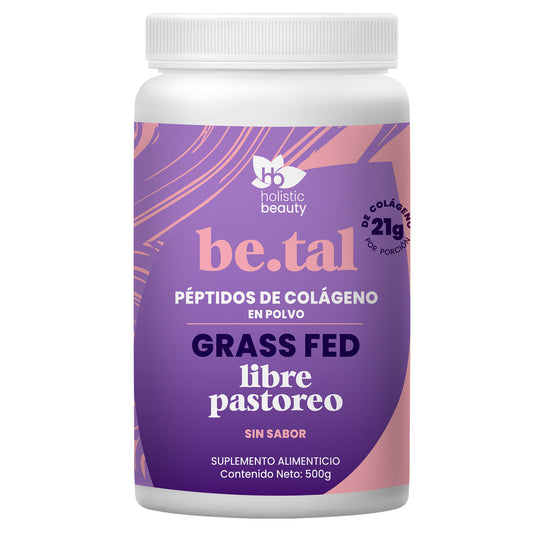 Péptidos de Colágeno Grass Fed de Libre Pastoreo de 500 g | Beauty Drinks | Holistic Beauty®