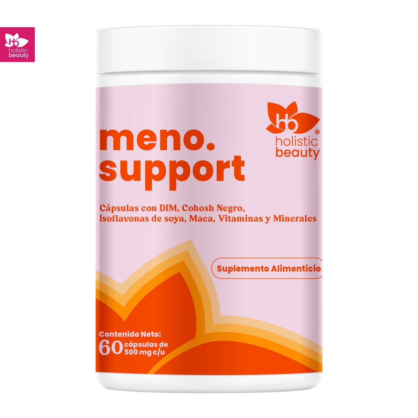meno.support | Suplemento natural para la menopausia | 60 cápsulas