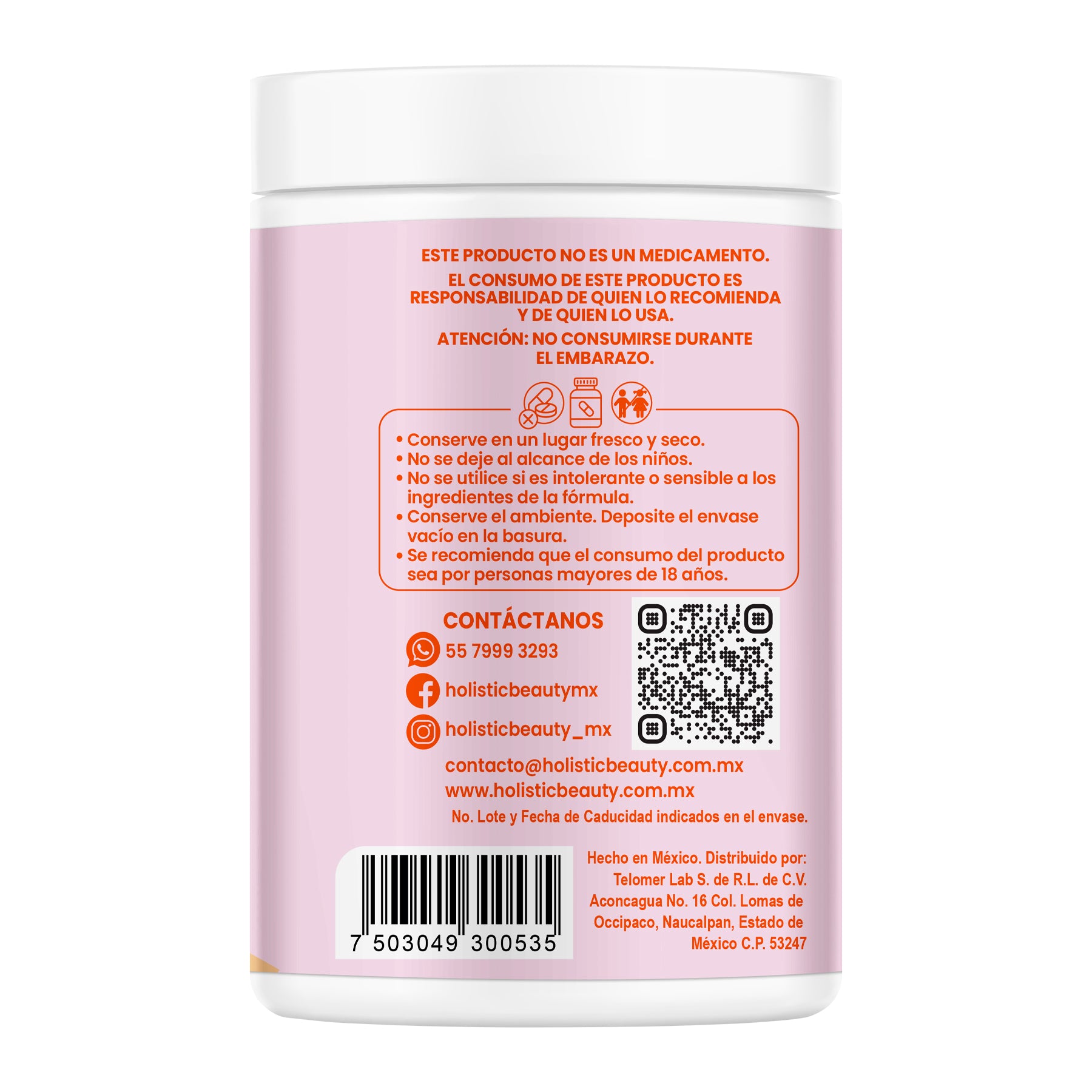 meno.support | Suplemento natural para la menopausia | 60 cápsulas