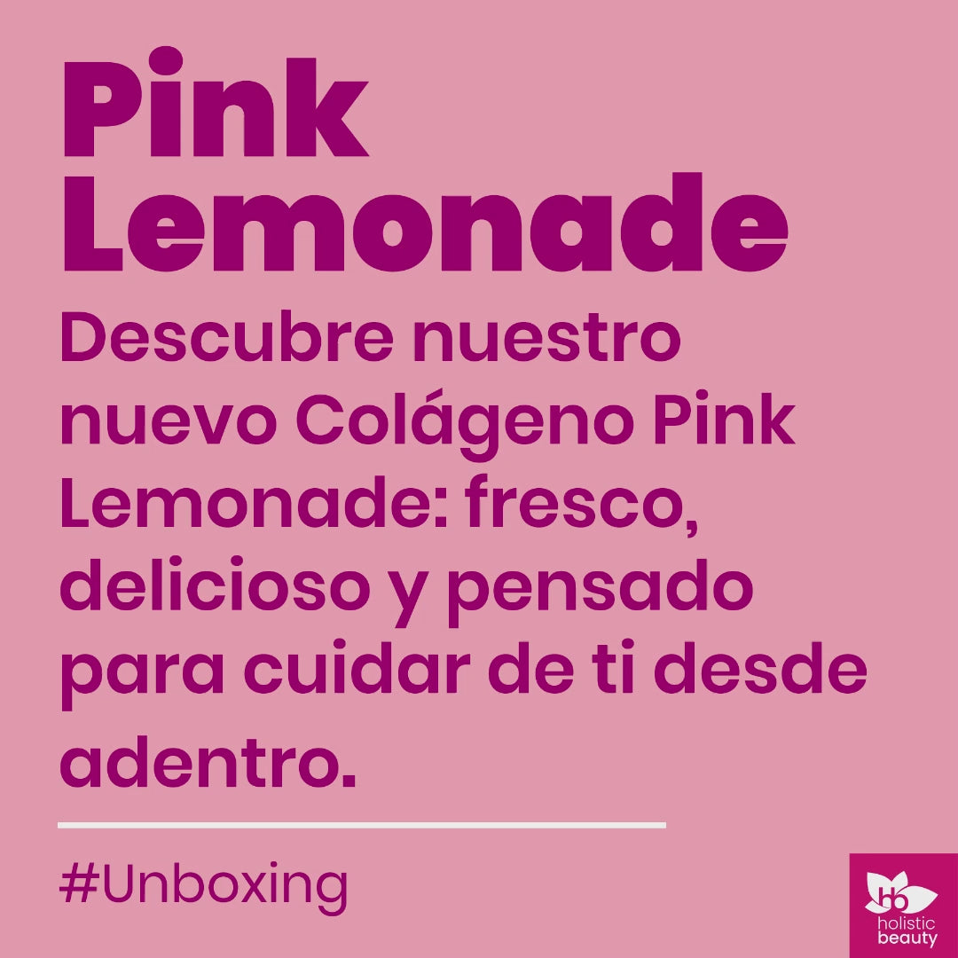Colágeno Grass Fed sabor Pink Lemonade | Holistic Beauty®