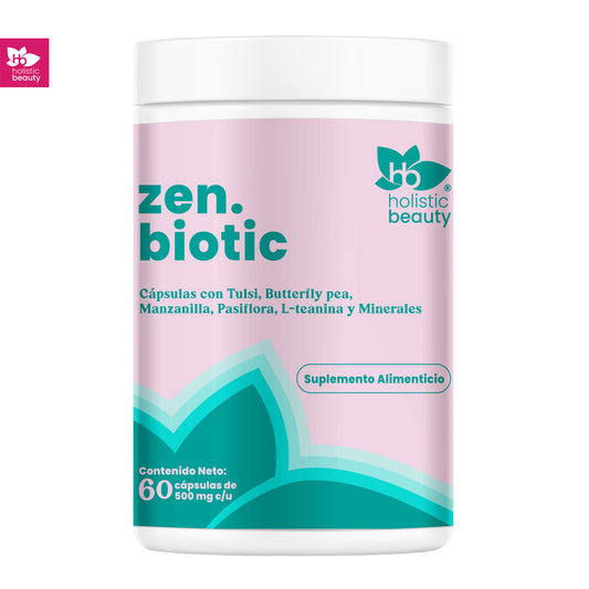 zen.biotic | Suplemento natural contra el estrés y el cortisol | 60 cápsulas